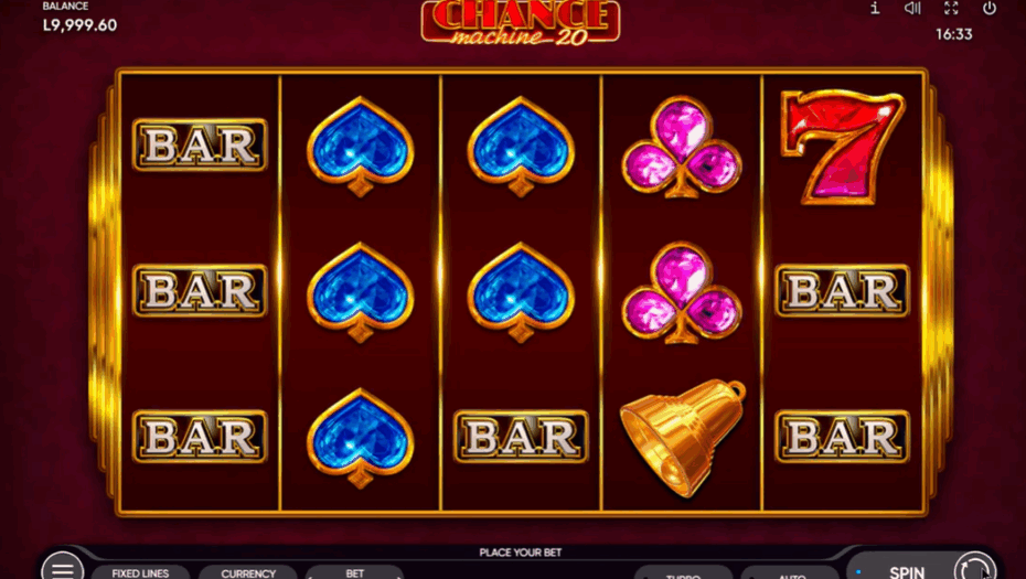 chance machine 20 demo screenshot