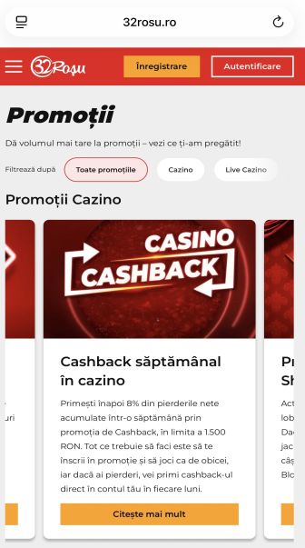 promotii la 32rosu