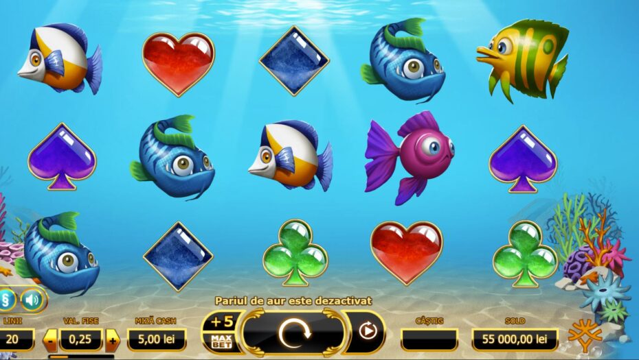 slot golden fish tank