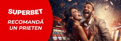 Recomandă un prieten la Superbet: Doar în aplicație