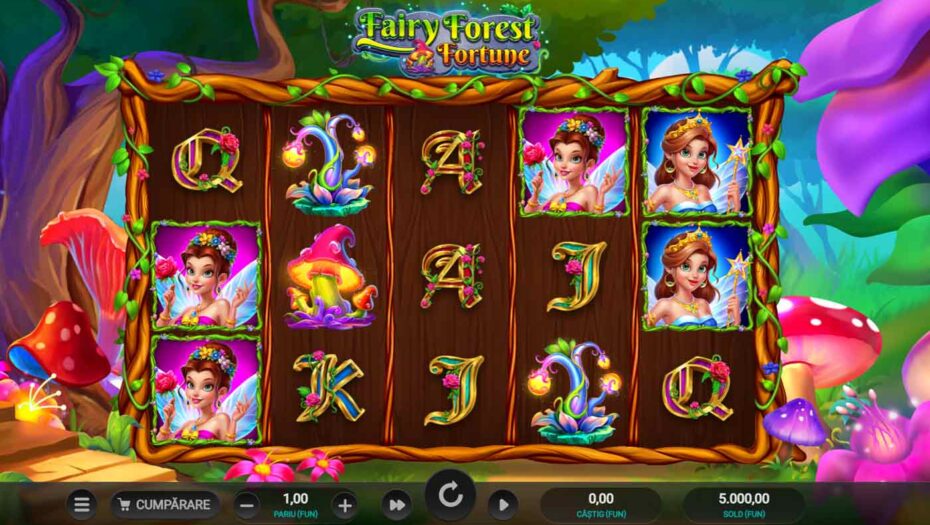 Slot online Fairy Forest Fortune cu tematică magică