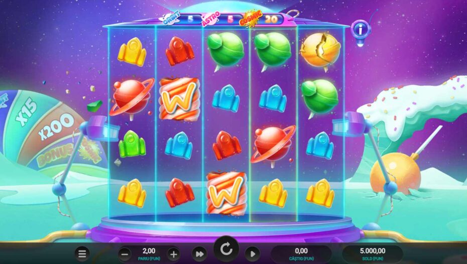 Slot online Galactic Wilds cu tematică cosmică