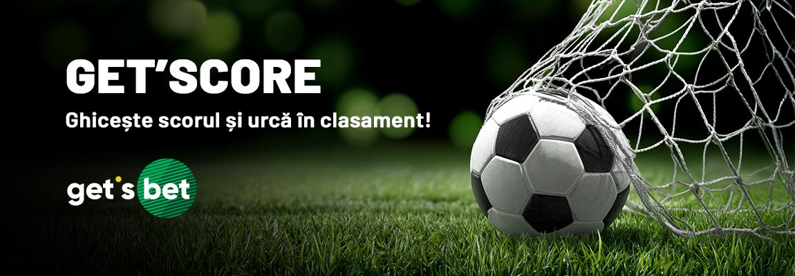 Gets Score: Predicții pe fotbal cu premii de până la 500.000 RON