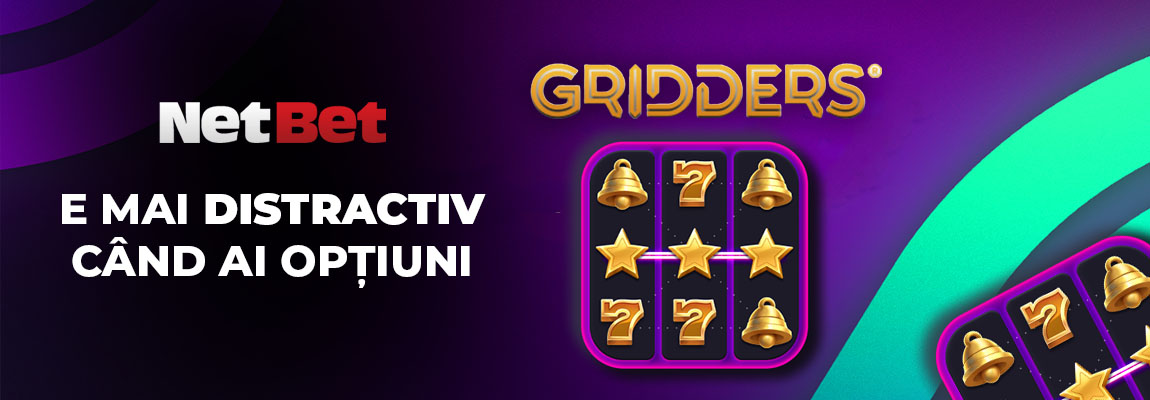 Gridders NetBet – Jocuri Unice cu 4 Grile
