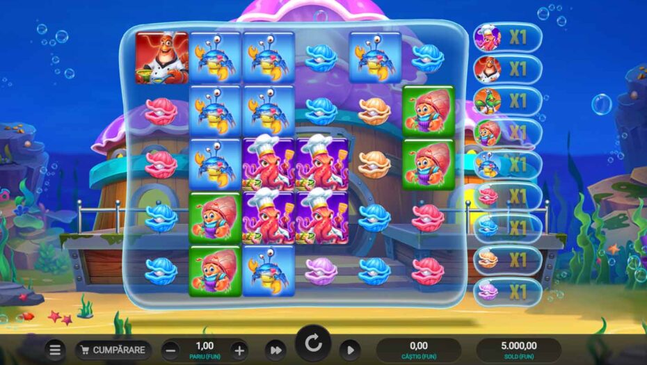 Slot online Octo’s Crab Shack cu tematică subacvatică