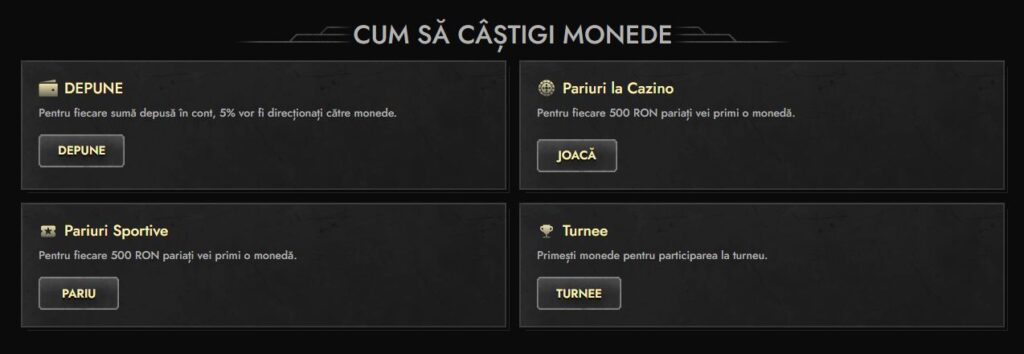 cum câștigi monede în magazin don casino