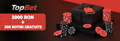 TopBet Casino Bonus 2025 🎰 – 3000 RON + 300 Rotiri Gratuite
