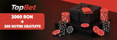 TopBet Casino Bonus 2026 – 3000 RON + 300 Rotiri Gratuite