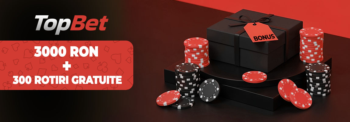 TopBet Casino Bonus [year] 🎰 – 3000 RON + 300 Rotiri Gratuite