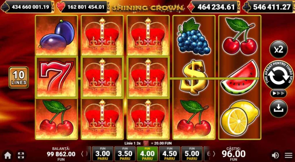 shining crown gratis