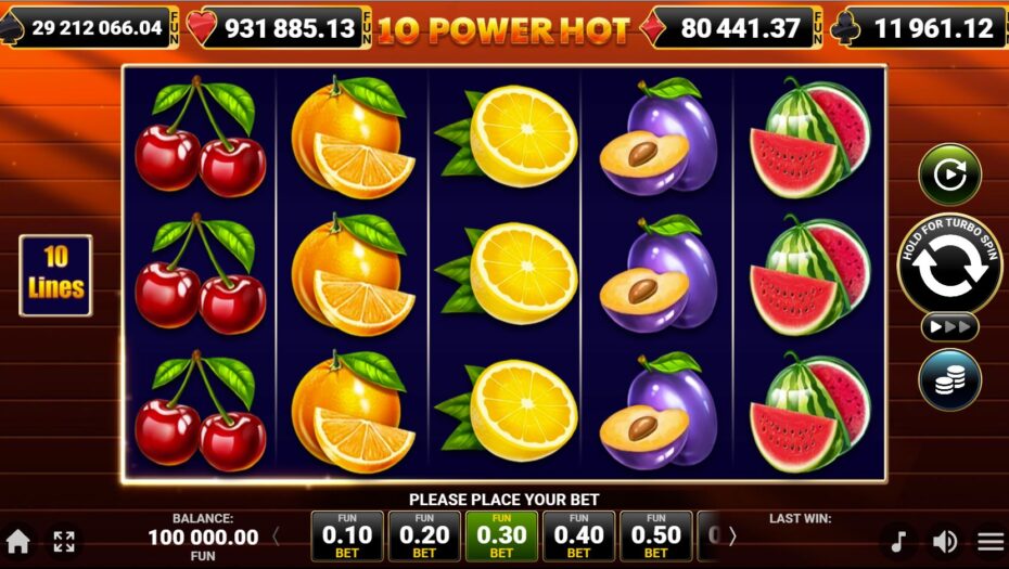10 power hot gratis