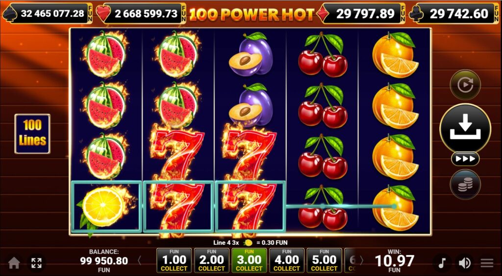 100 power hot gratis