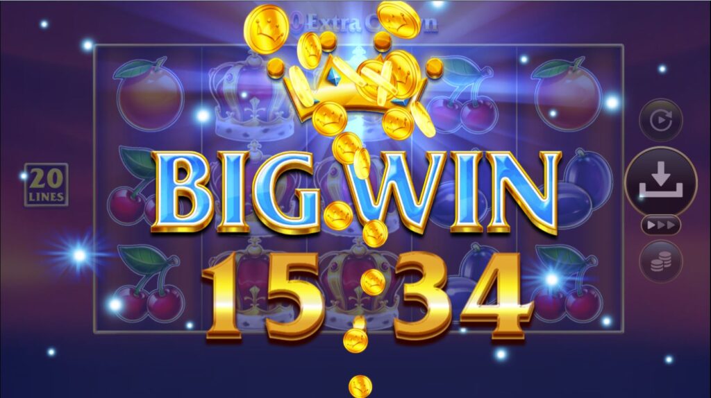 câștig 20 extra crown gratis