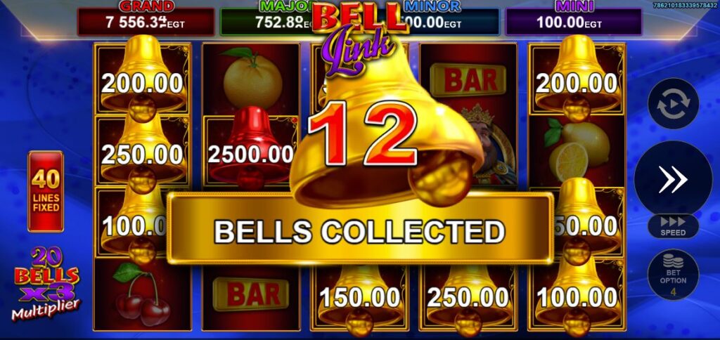 40 lucky king bell link gratis