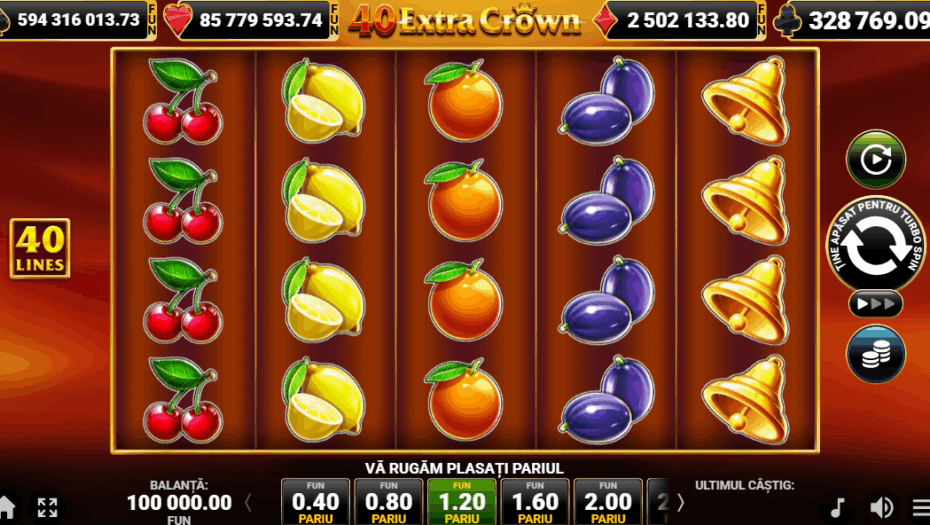 40 extra crown demo