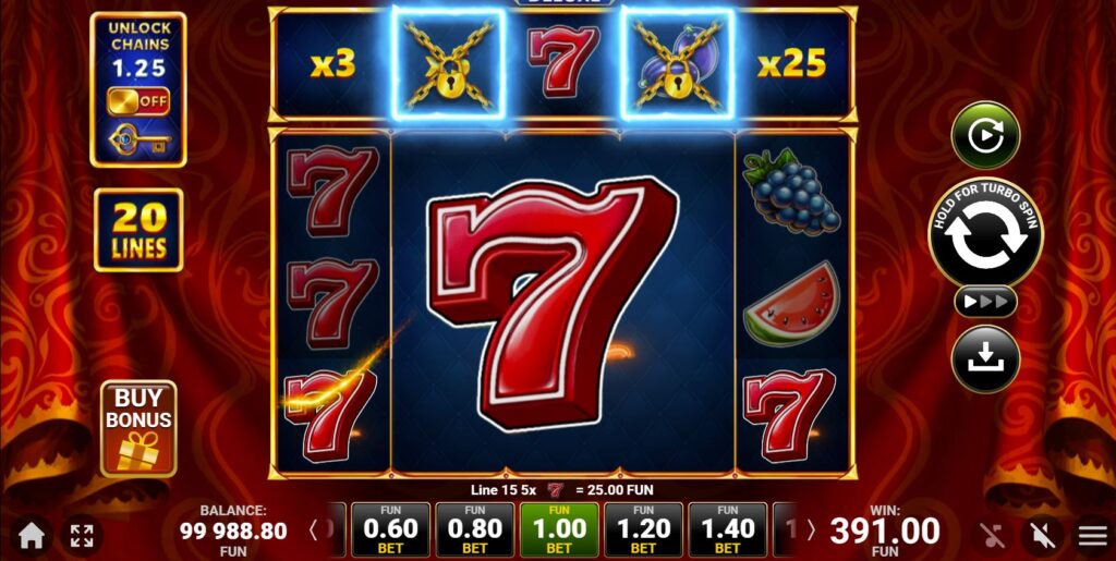 slot extra crown deluxe gratis