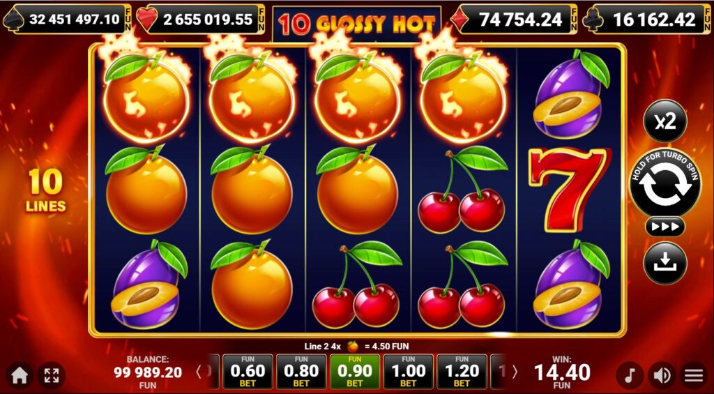 10 glossy hot gratis