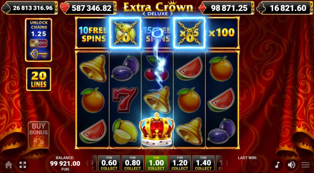 joc extra crown deluxe demo