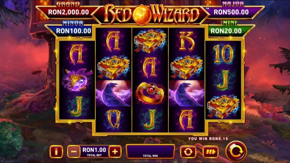 fire blaze red wizard