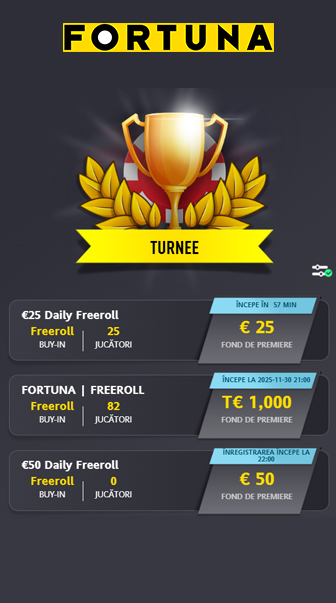 fortuna poker freerolls