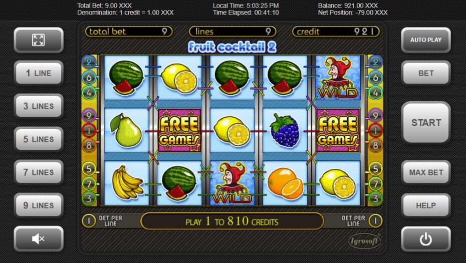 fruit cocktail 2 gratis