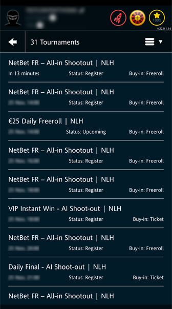 netbet poker freerolls