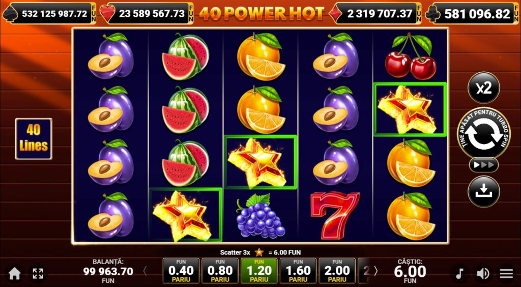 scatter 40 power hot