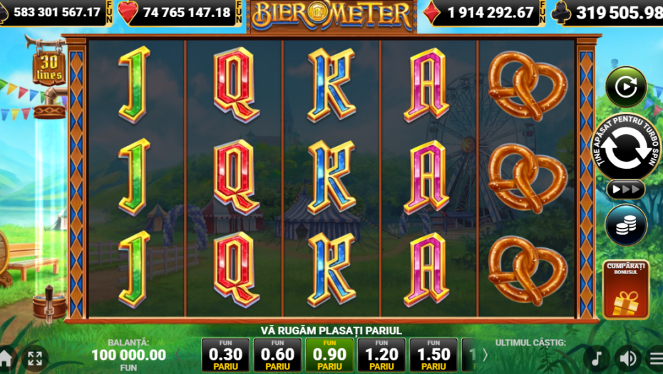 bier o meter gameplay slot