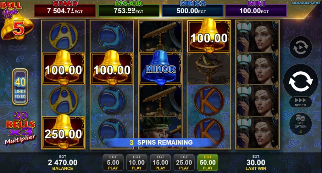 40 zodiac wheel bell link demo