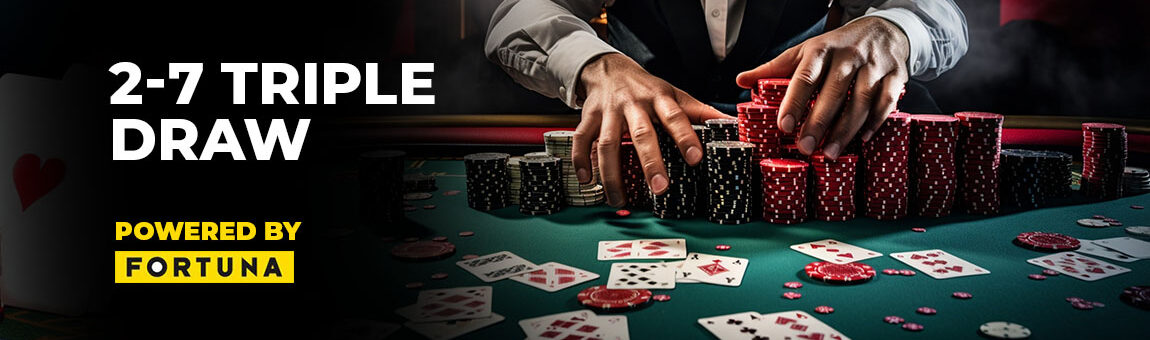 Cum se joacă 2-7 Triple Draw poker?