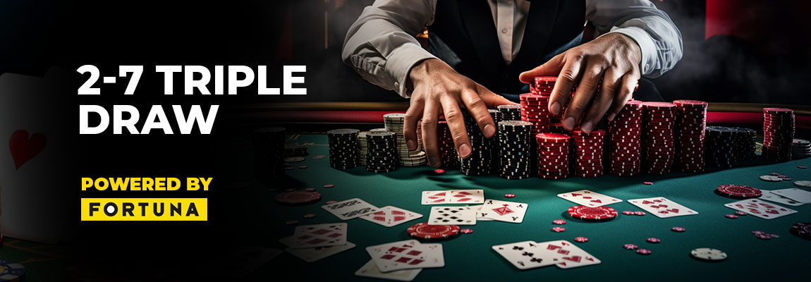 Cum se joacă 2-7 Triple Draw poker?