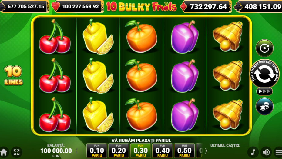 10 bulky fruits demo