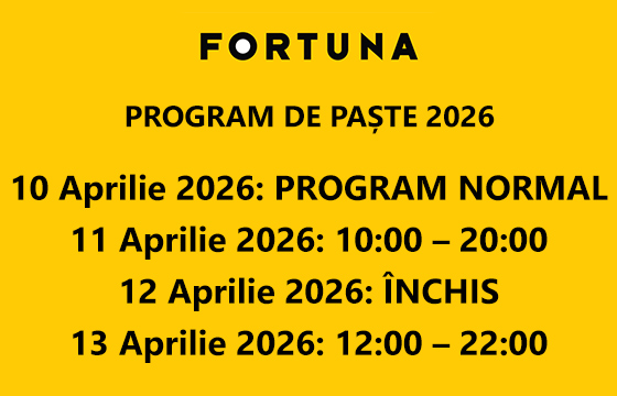 program de paște agenții fortuna 2026
