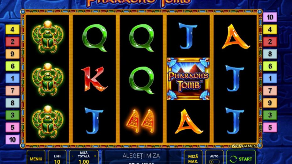 Pharaoh’s Tomb screenshot