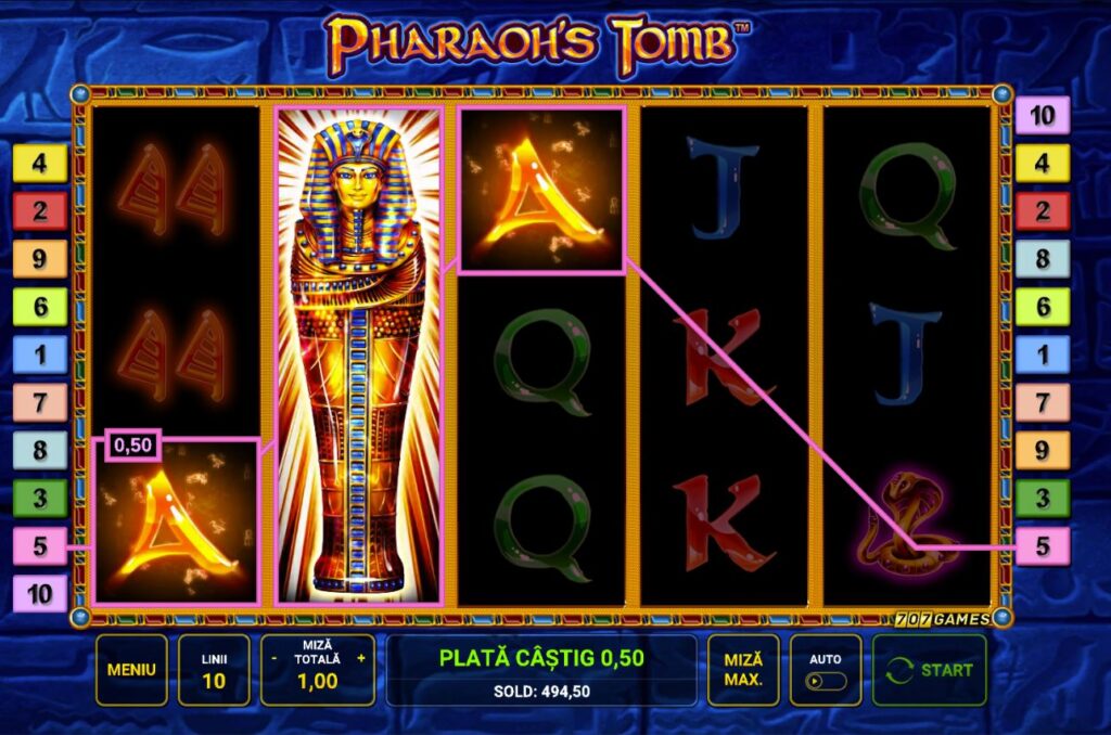 pharaoh's tomb gratis