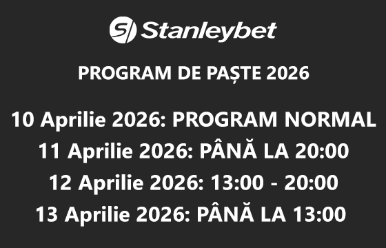 program de paște agenții stanleybet 2026