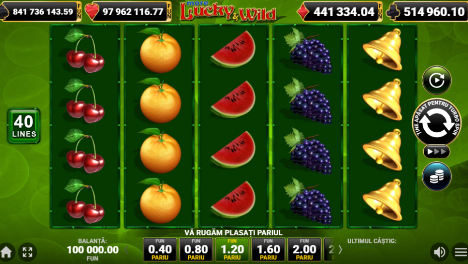 more lucky & wild demo