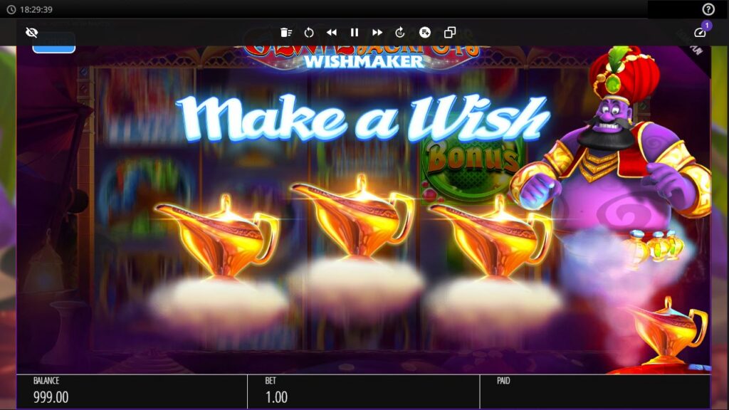 genie jackpots wishmaker demo