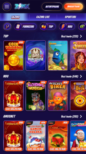jocuri zinx casino