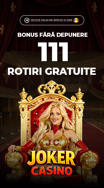 joker casino bonus fără depunere