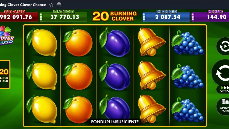 20 burning clover clover chance