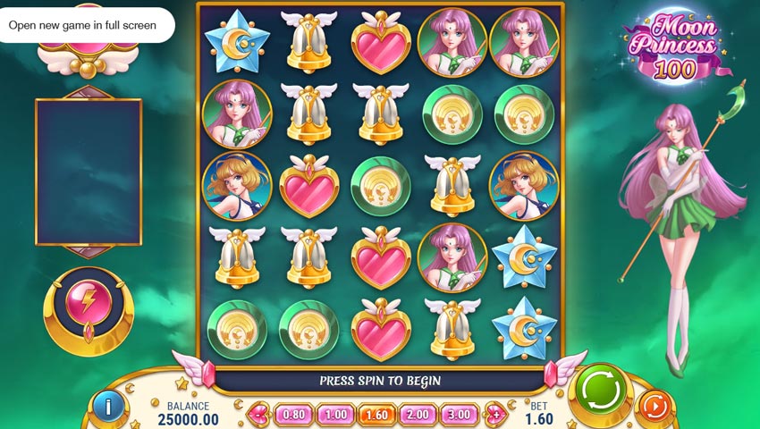 Slot Moon Princess 100 demo
