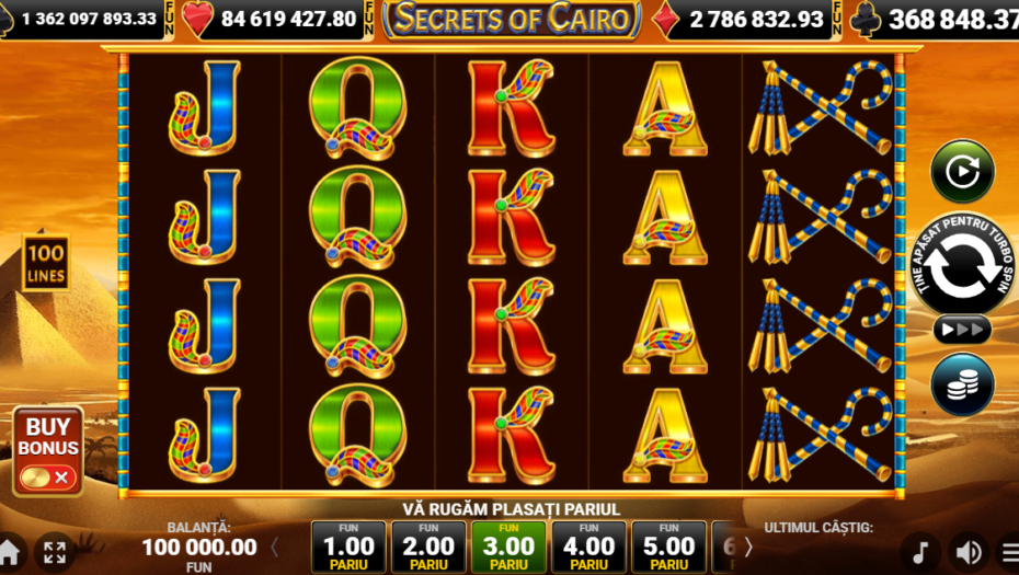 secrets of cairo demo