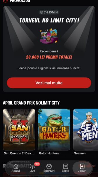 superbet app turnee