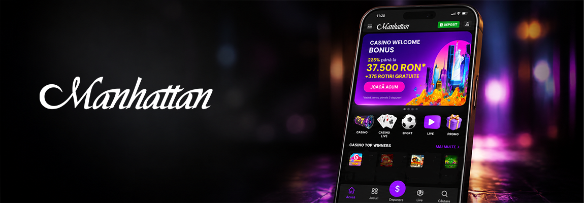 Manhattan Casino Aplicație: Download App & Bonus 2026