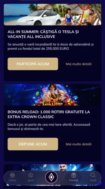 Ce oferte sunt în aplicația Winboss