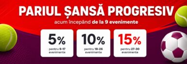 Pariul Șansă Progresiv Superbet: cum funcționează și cât poți recupera