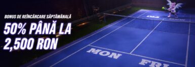 Bonusul de reîncărcare săptămânală Zinx Casino – 50% până la 2500 RON