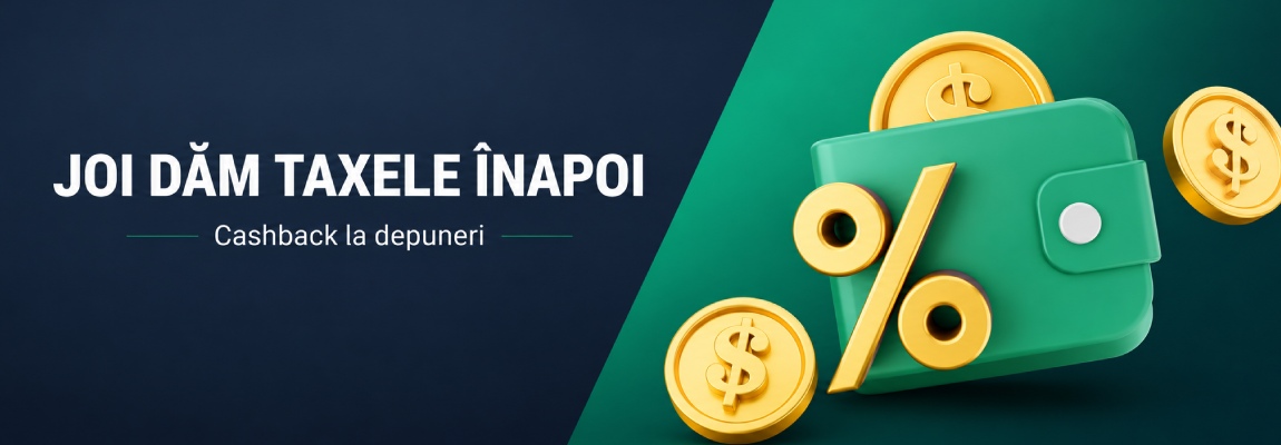 NOROCUL SE ÎNTOARCE la Get’s Bet: 2% Cashback Taxe