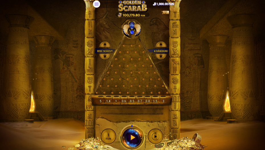 Golden Scarab demo 🪲: comori egiptene de la 7777 Gaming